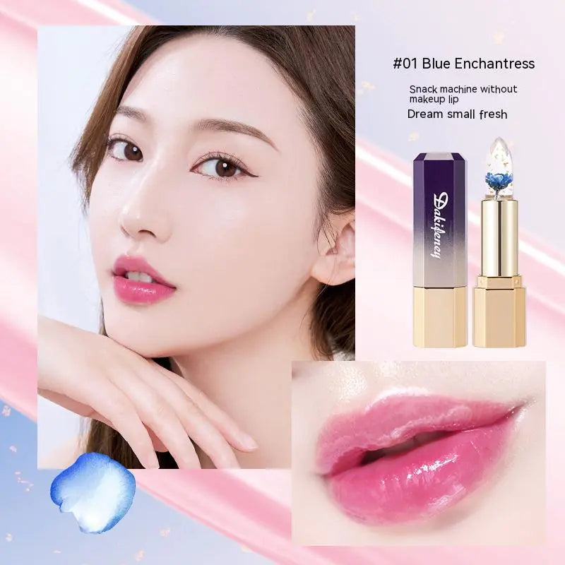 Petal Flower Color-Changing Lipstick