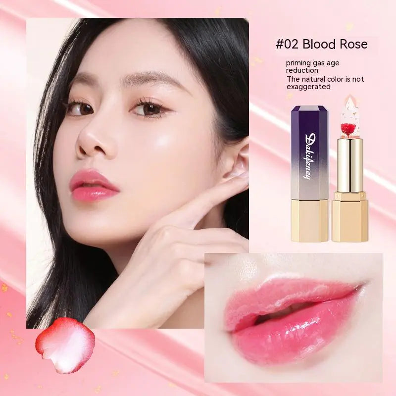 Petal Flower Color-Changing Lipstick