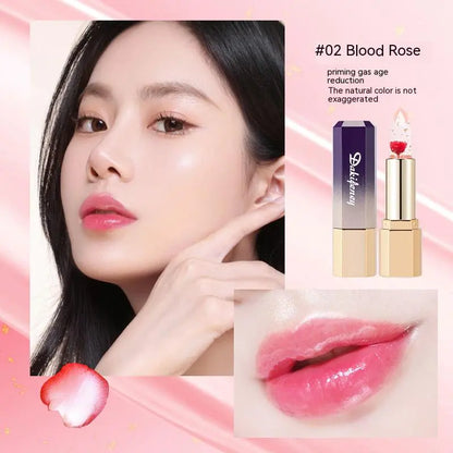 Petal Flower Color-Changing Lipstick